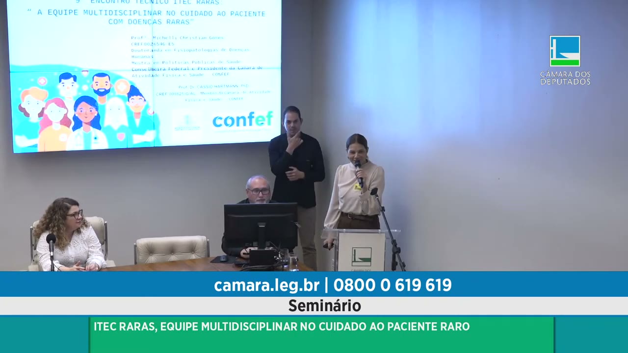 Vídeo do evento em 1:15:53