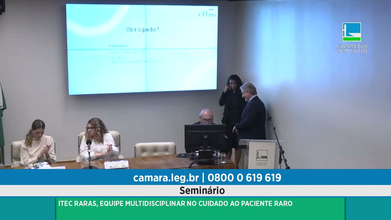 Vídeo do evento em 1:42:05