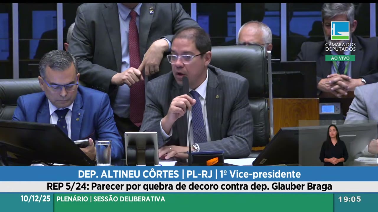 Vídeo do evento em 1:25:37