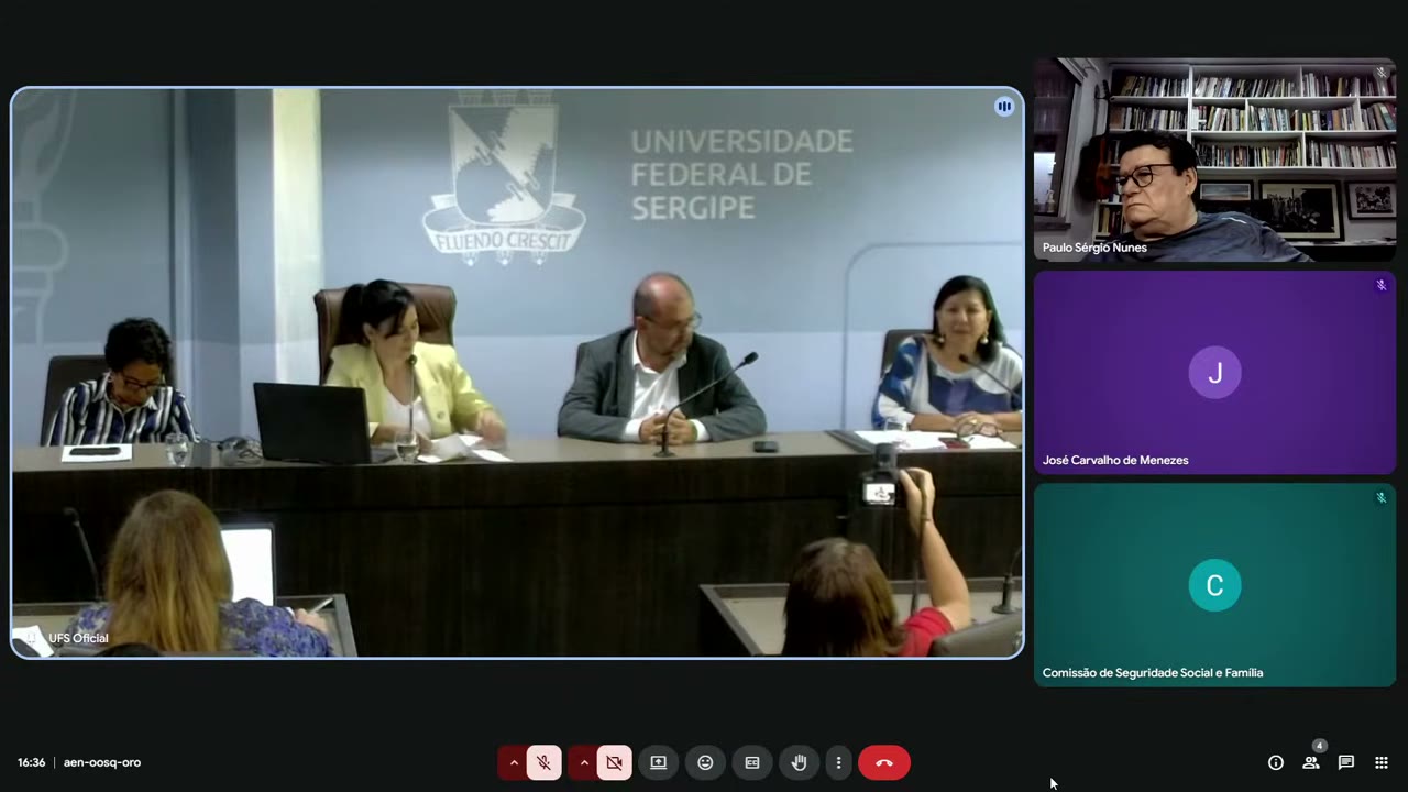 Vídeo do evento em 2:02:11