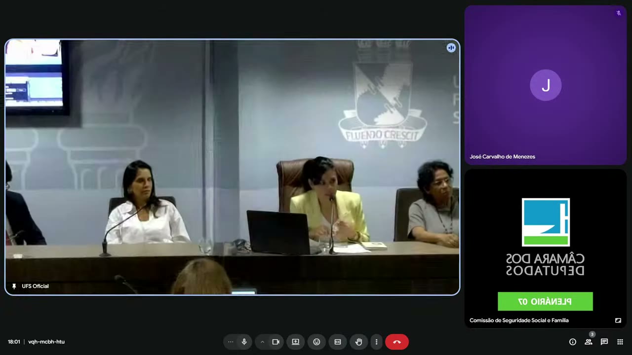 Vídeo do evento em 3:27:00