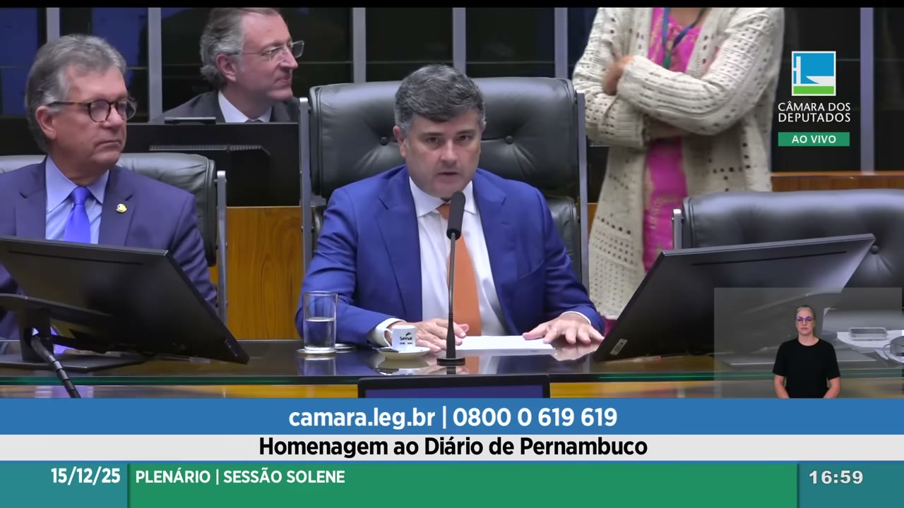 Vídeo do evento em 13:35