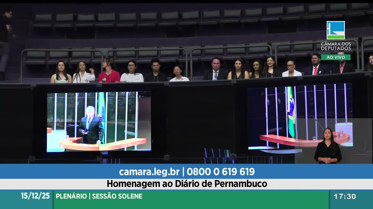 Vídeo do evento em 43:59