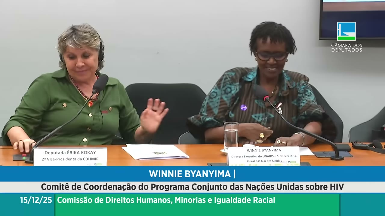 Vídeo do evento em 1:15:59