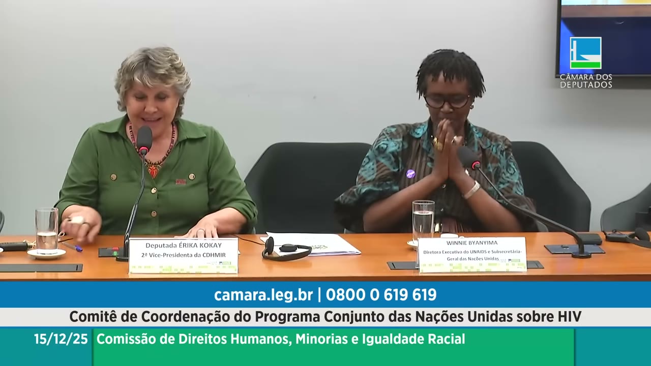Vídeo do evento em 1:17:49