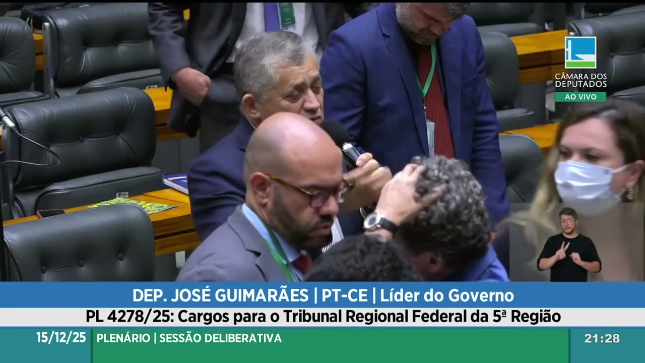 Vídeo do evento em 57:53