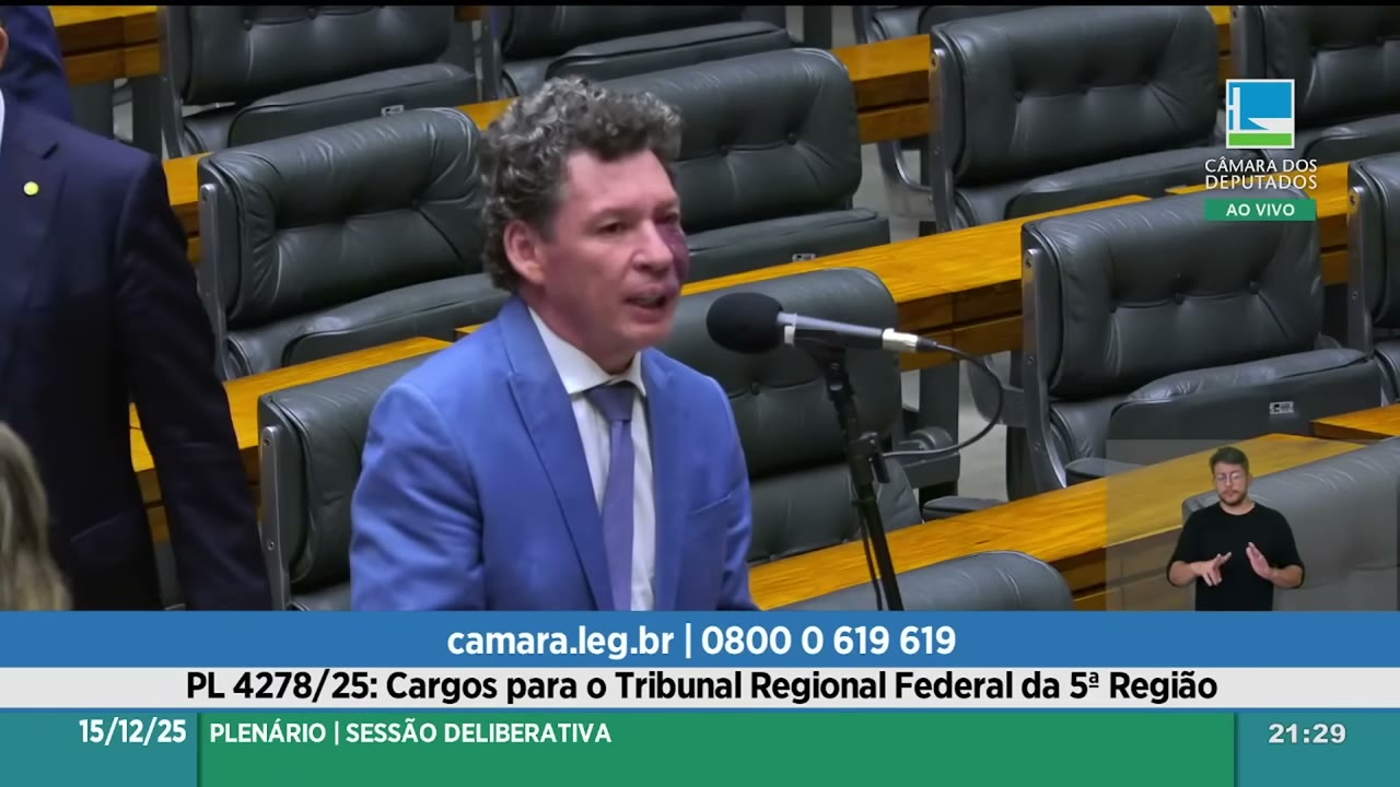 Vídeo do evento em 59:00