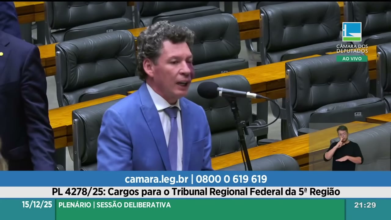 Vídeo do evento em 58:53