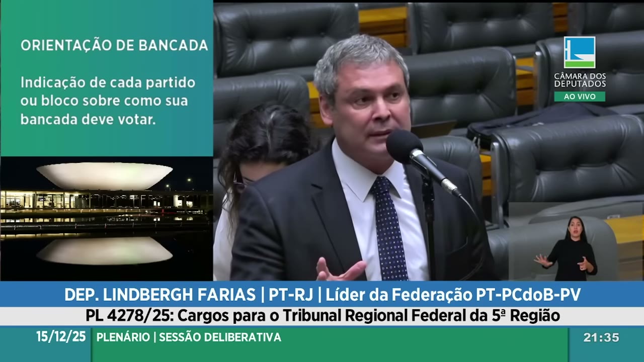 Vídeo do evento em 1:05:05