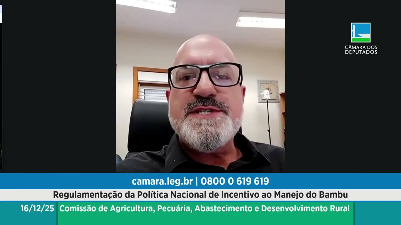 Vídeo do evento em 57:04