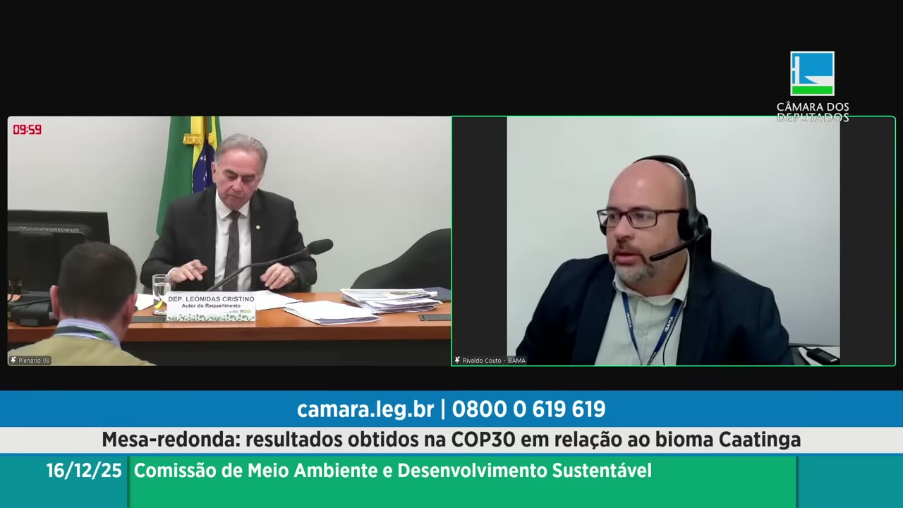 Vídeo do evento em 33:15