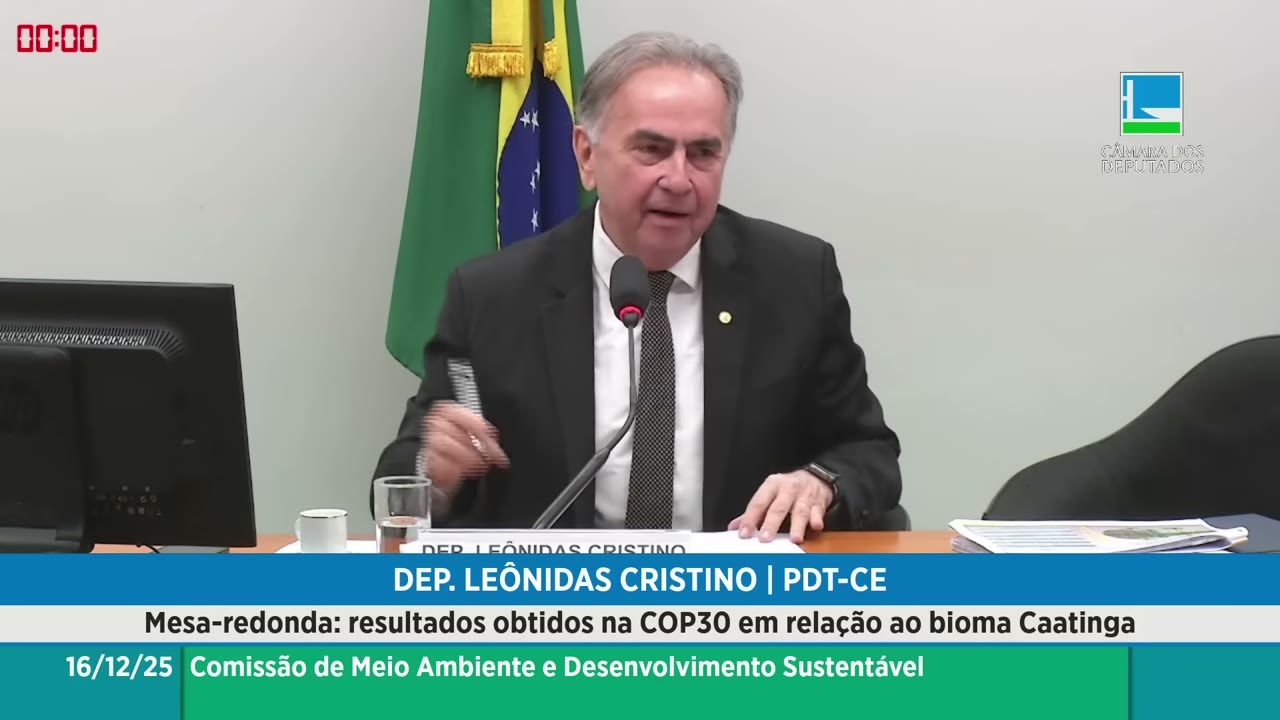 Vídeo do evento em 1:01:41
