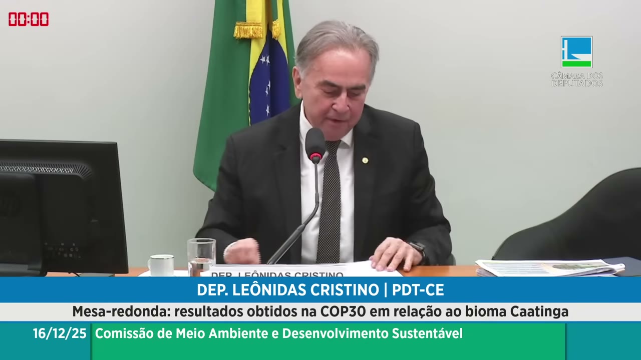 Vídeo do evento em 1:01:45