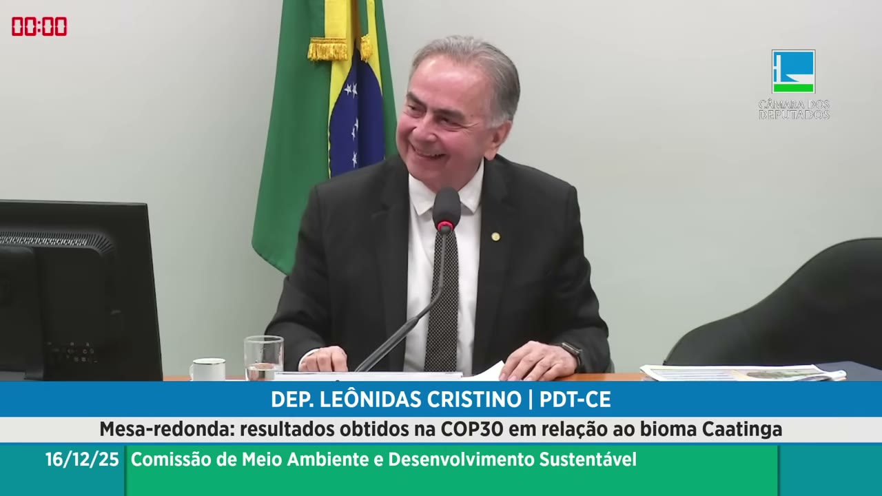 Vídeo do evento em 1:05:33