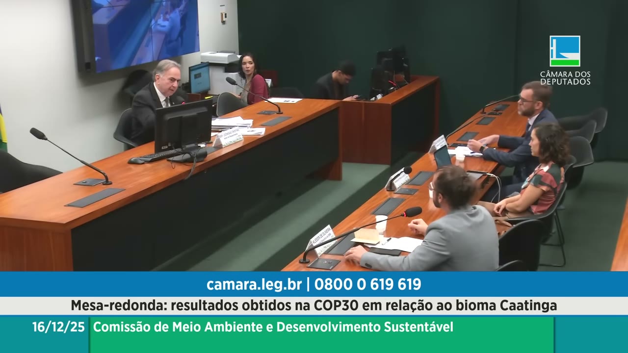 Vídeo do evento em 1:43:46