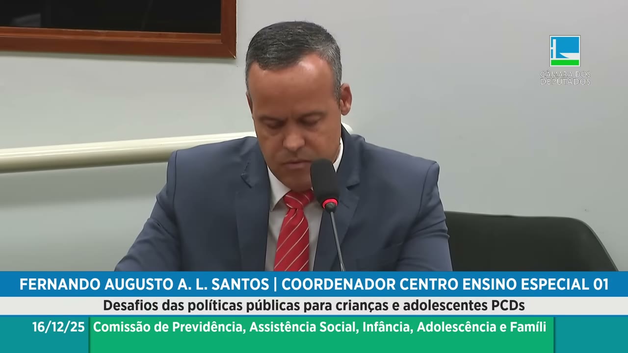 Vídeo do evento em 47:25