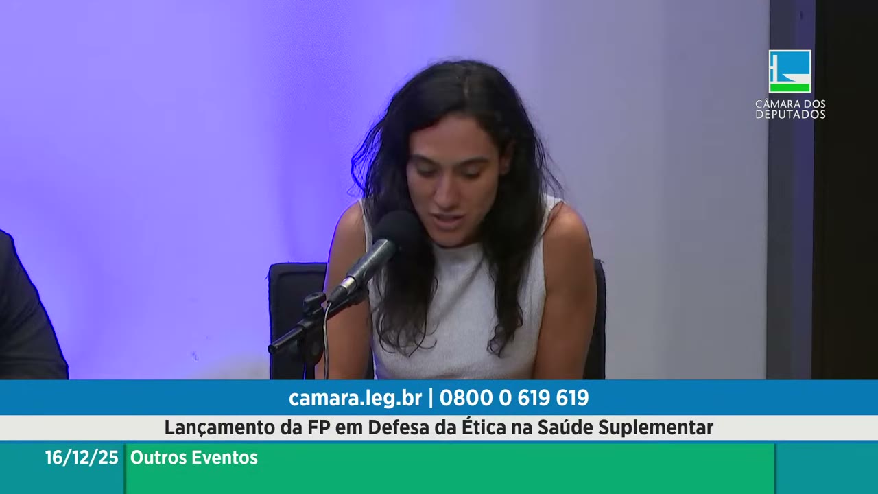Vídeo do evento em 1:05:57