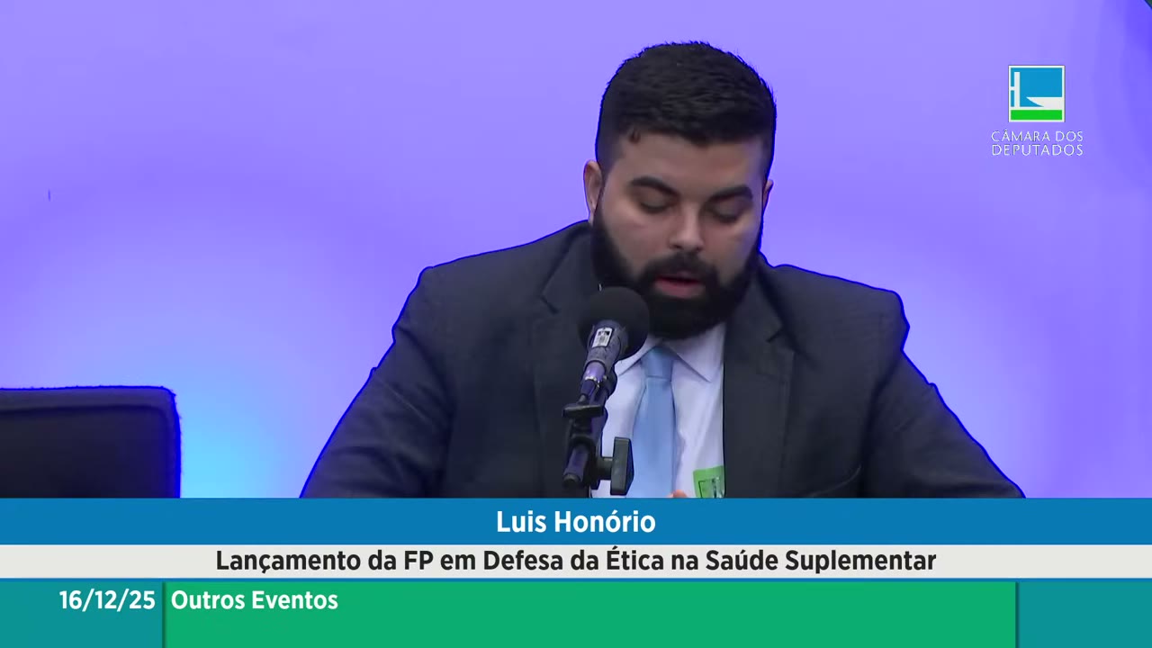 Vídeo do evento em 1:43:24