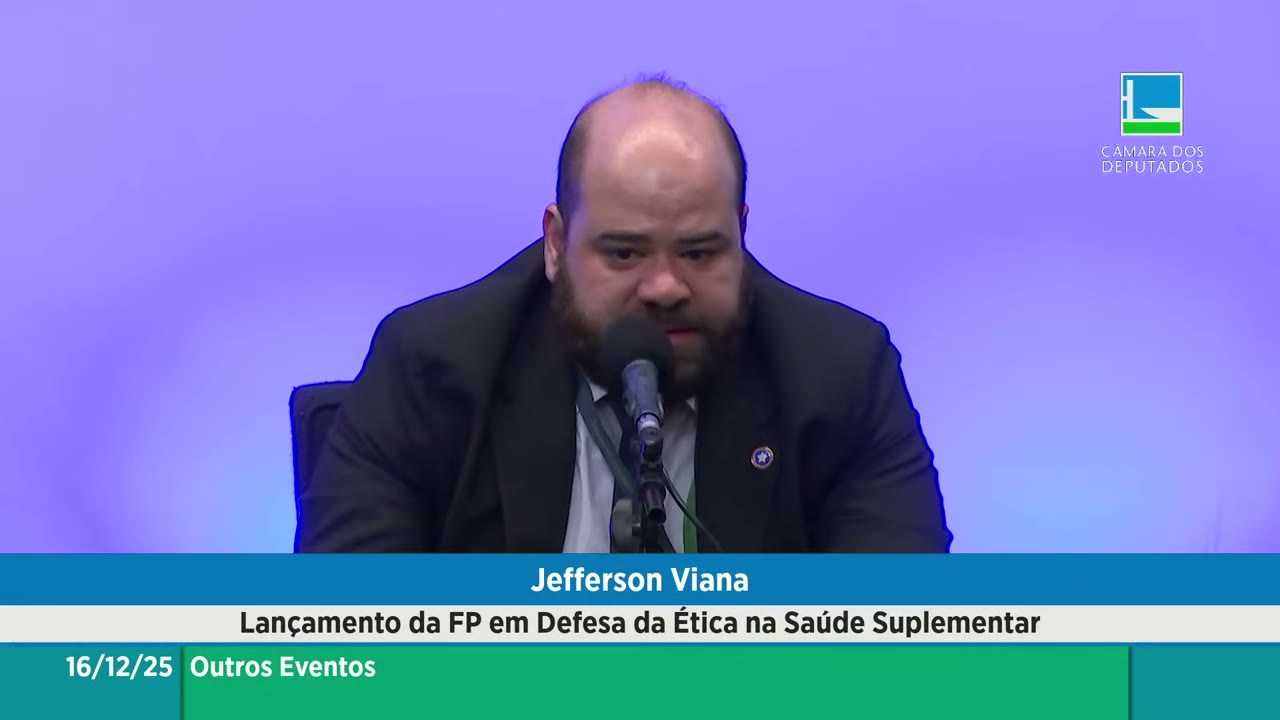 Vídeo do evento em 1:52:25