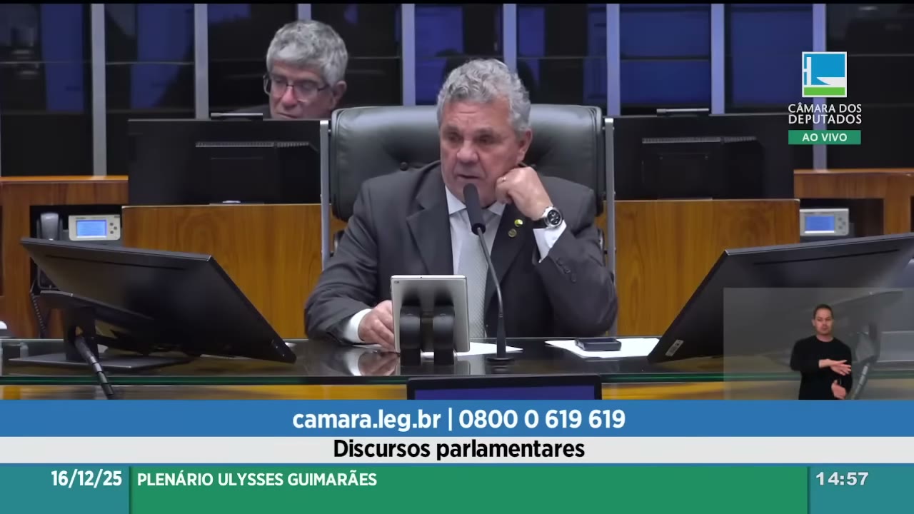 Vídeo do evento em 54:15