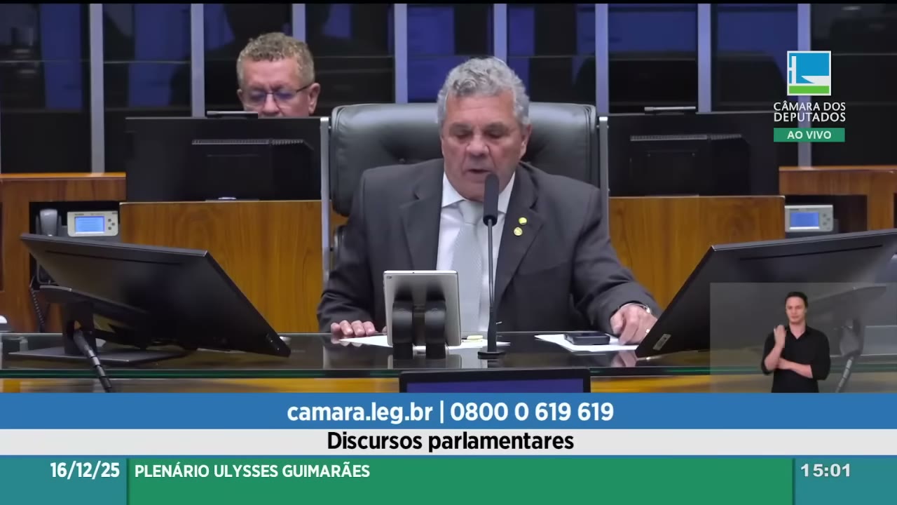 Vídeo do evento em 57:47