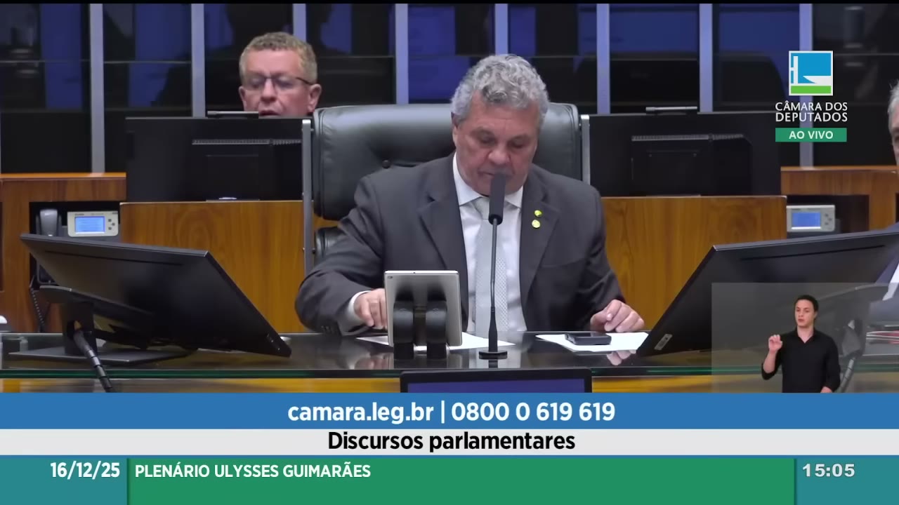 Vídeo do evento em 1:01:48