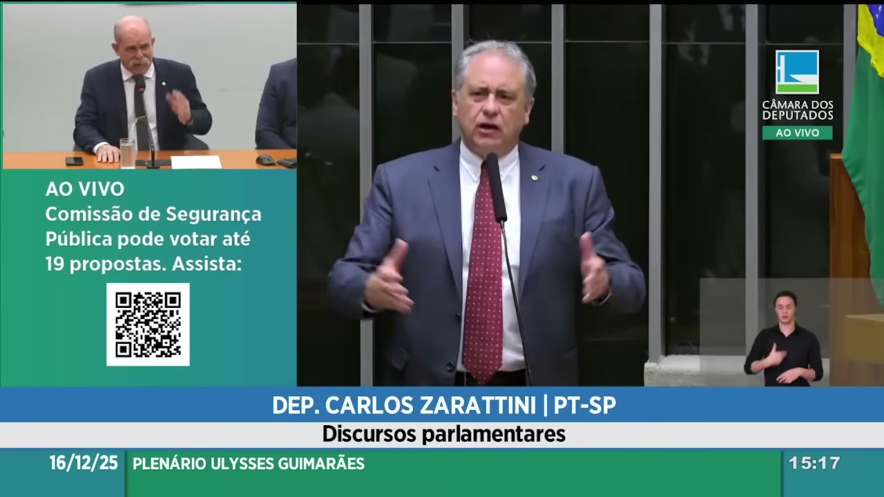 Vídeo do evento em 1:13:44