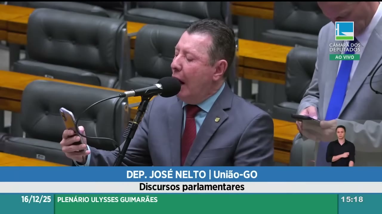 Vídeo do evento em 1:15:18