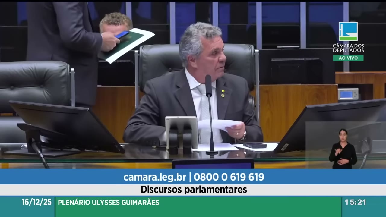 Vídeo do evento em 1:18:31