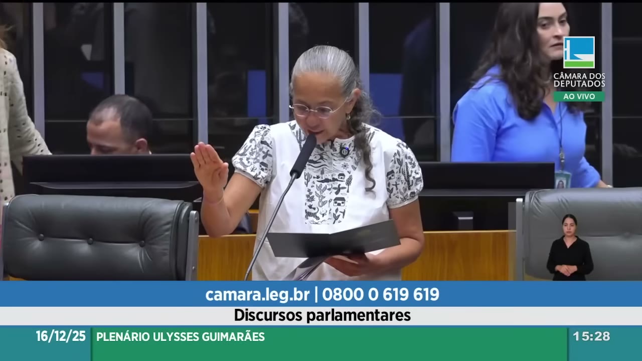 Vídeo do evento em 1:25:32
