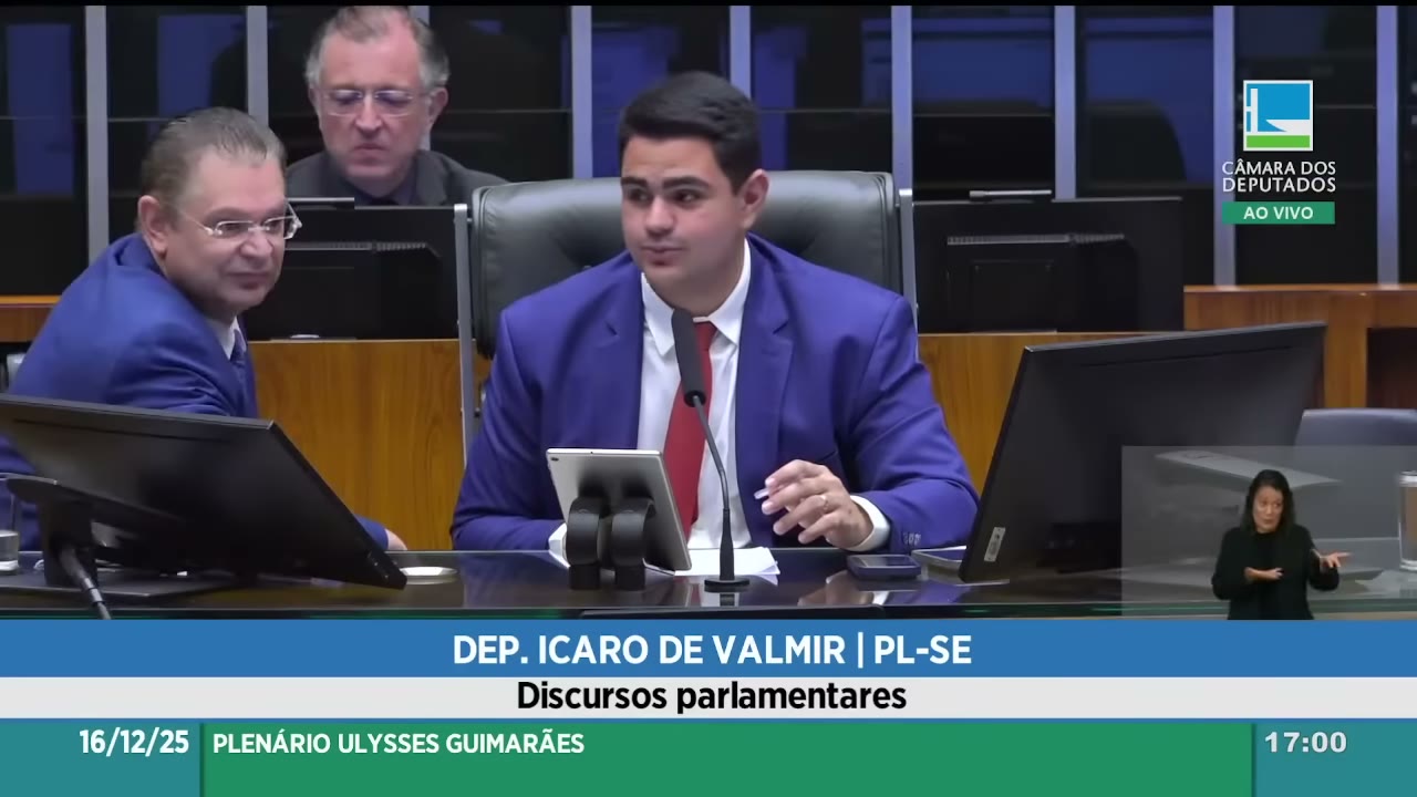Vídeo do evento em 2:57:27