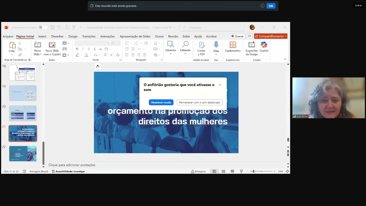 Vídeo do evento em 54:24
