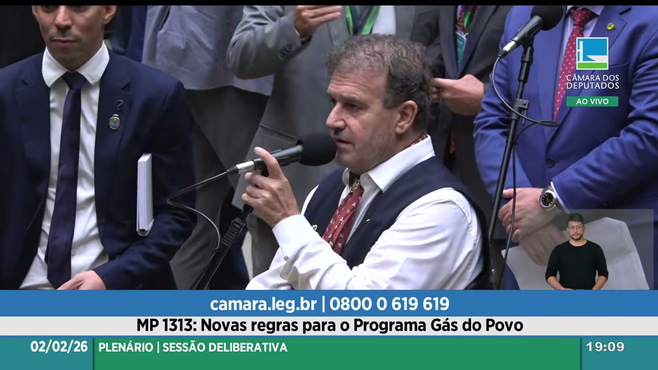Vídeo do evento em 45:35