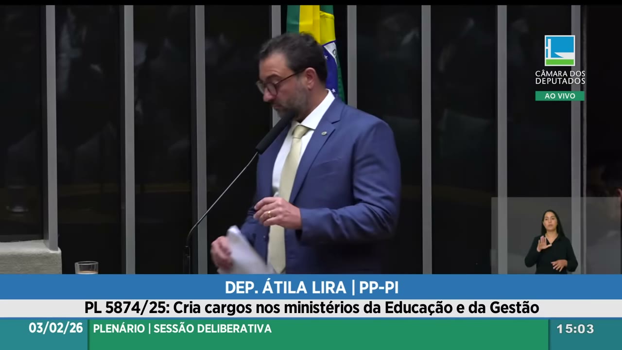 Vídeo do evento em 1:38:45