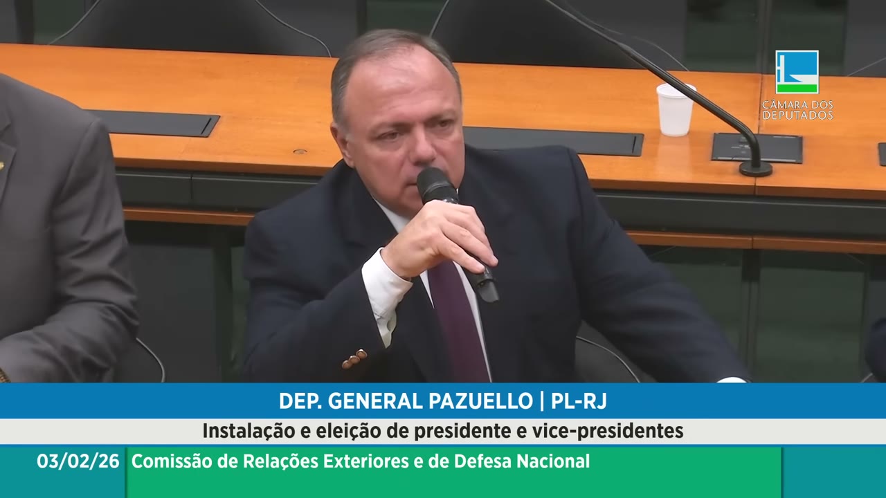 Vídeo do evento em 26:02