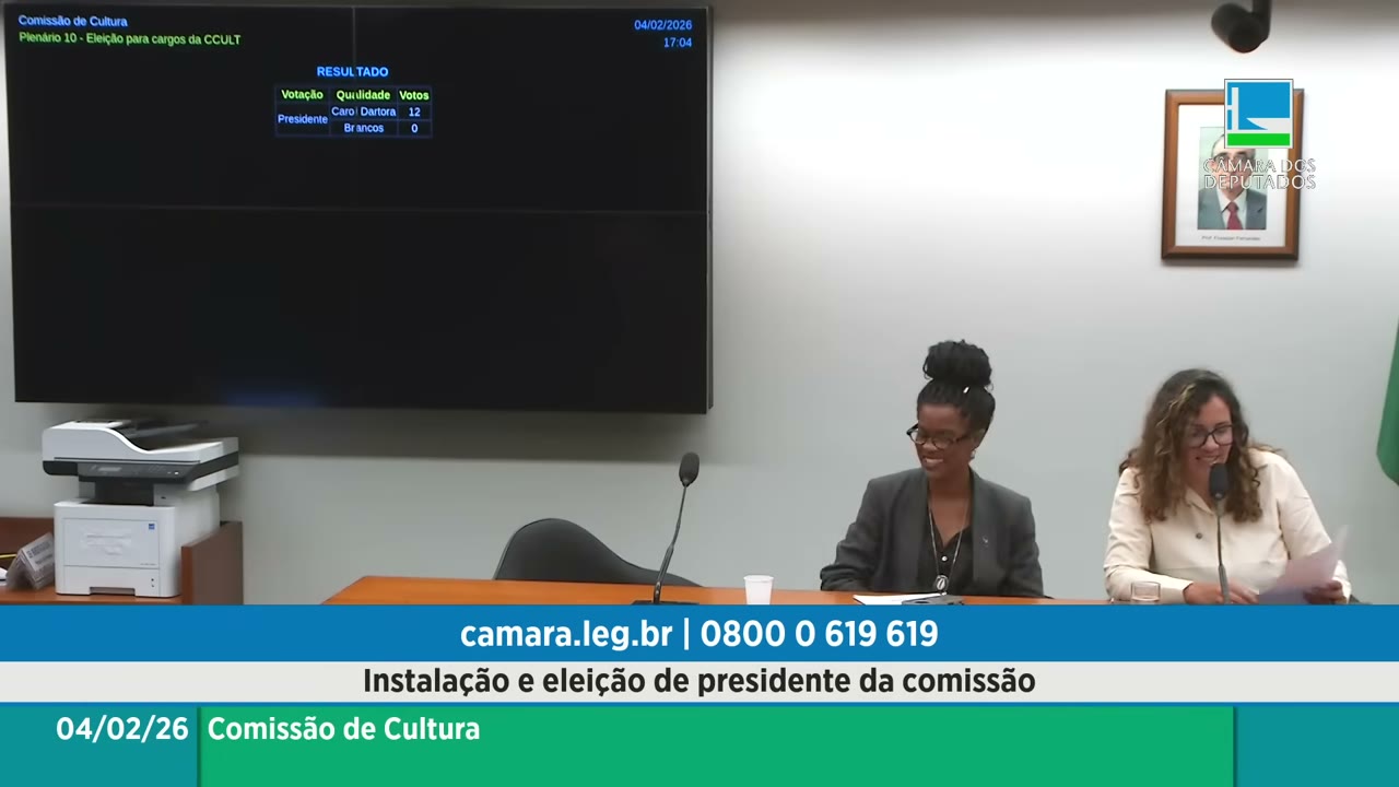 Vídeo do evento em 20:55