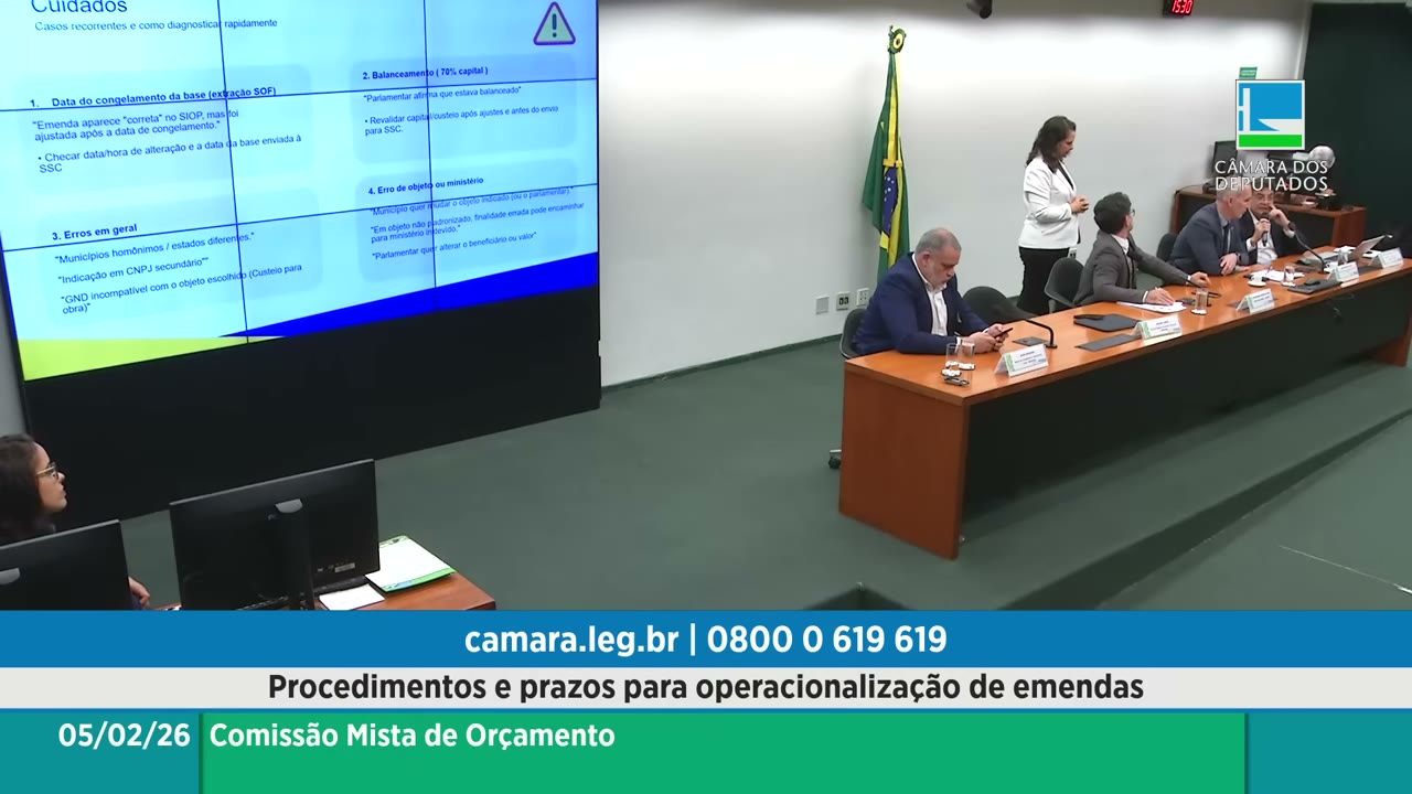 Vídeo do evento em 1:21:13