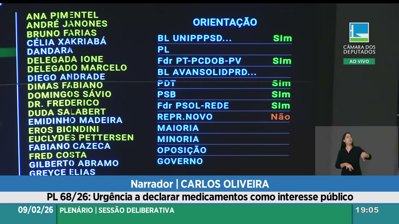 Vídeo do evento em 21:55