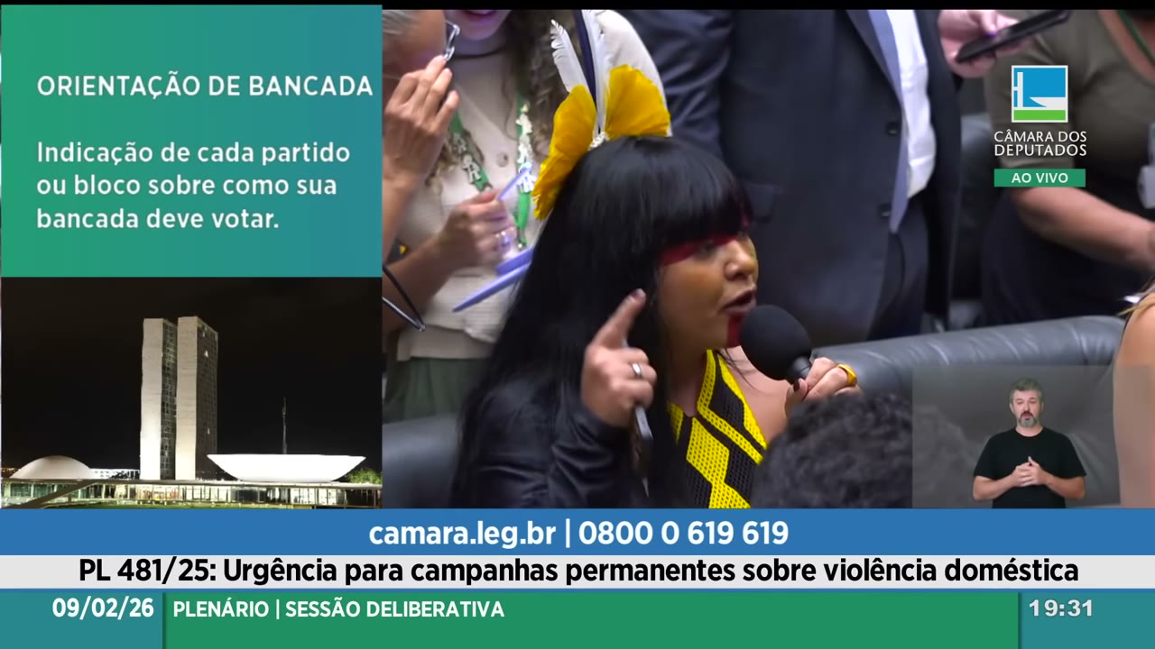 Vídeo do evento em 47:38
