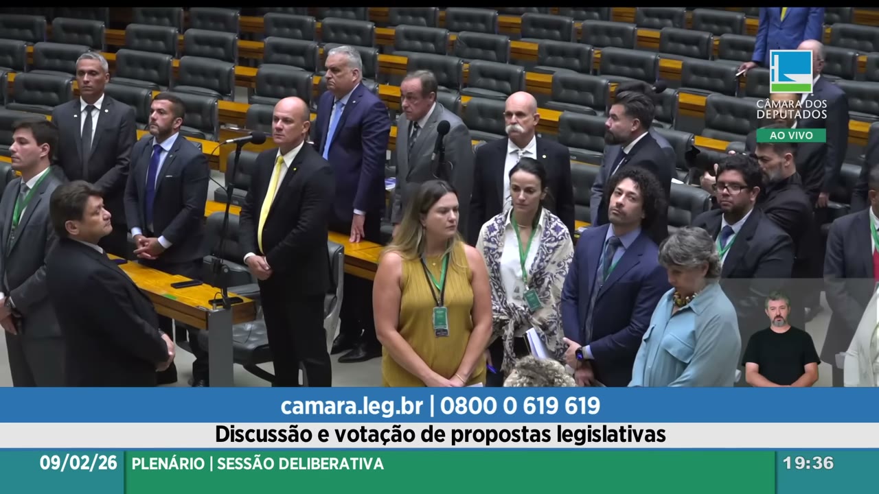 Vídeo do evento em 52:46