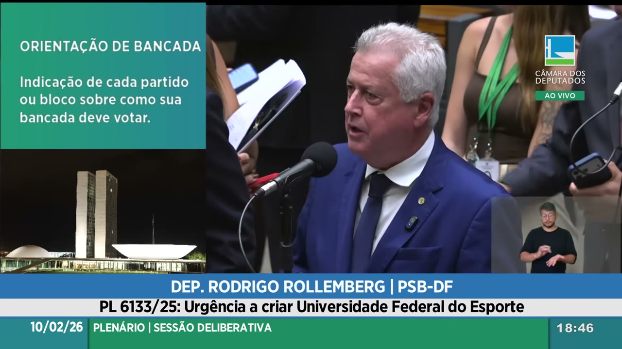 Vídeo do evento em 18:43