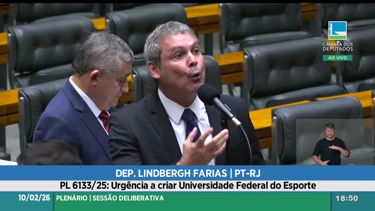 Vídeo do evento em 22:47