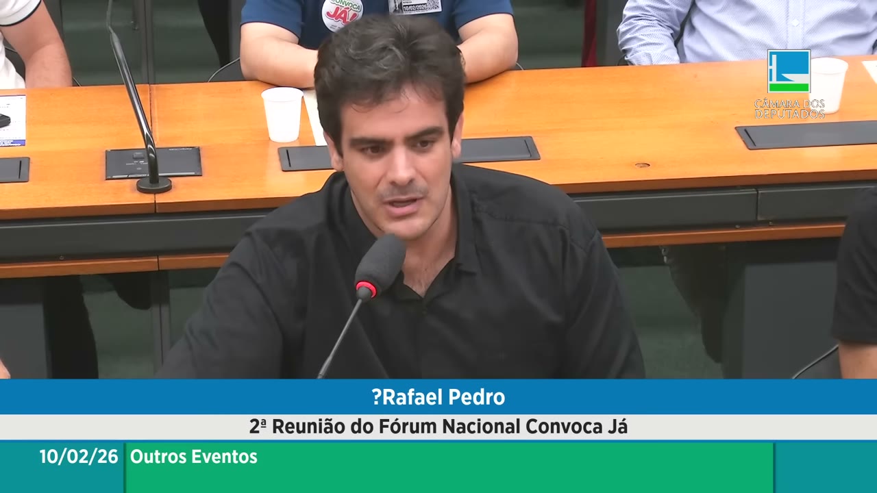 Vídeo do evento em 24:55