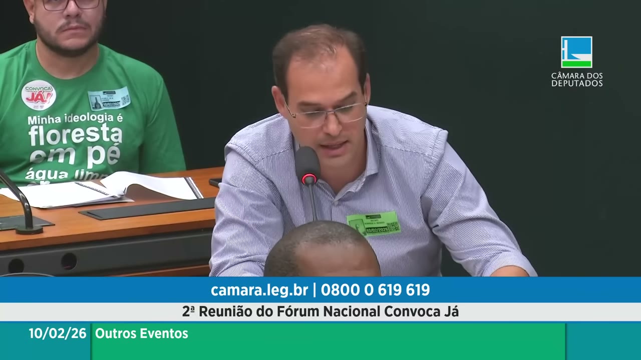Vídeo do evento em 44:36