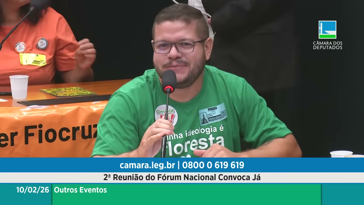 Vídeo do evento em 48:21