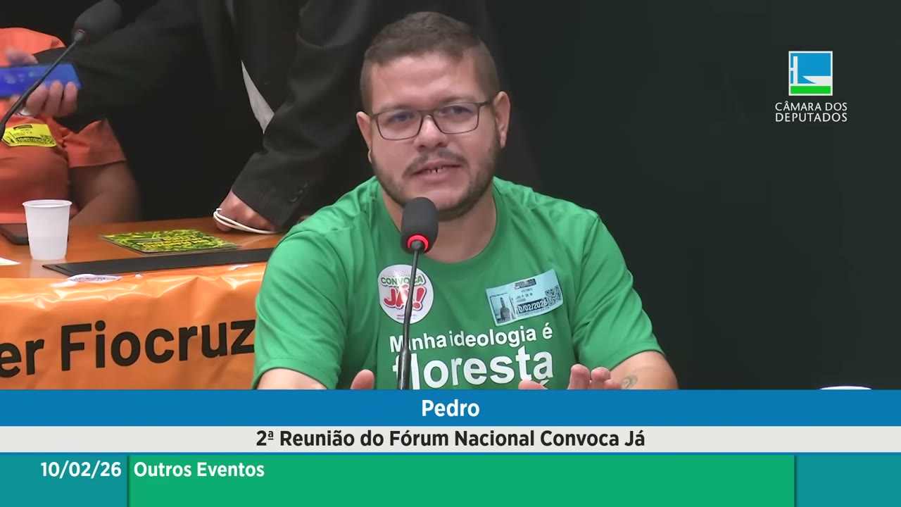 Vídeo do evento em 49:40