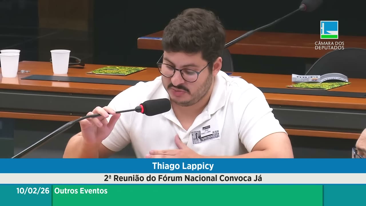 Vídeo do evento em 53:54