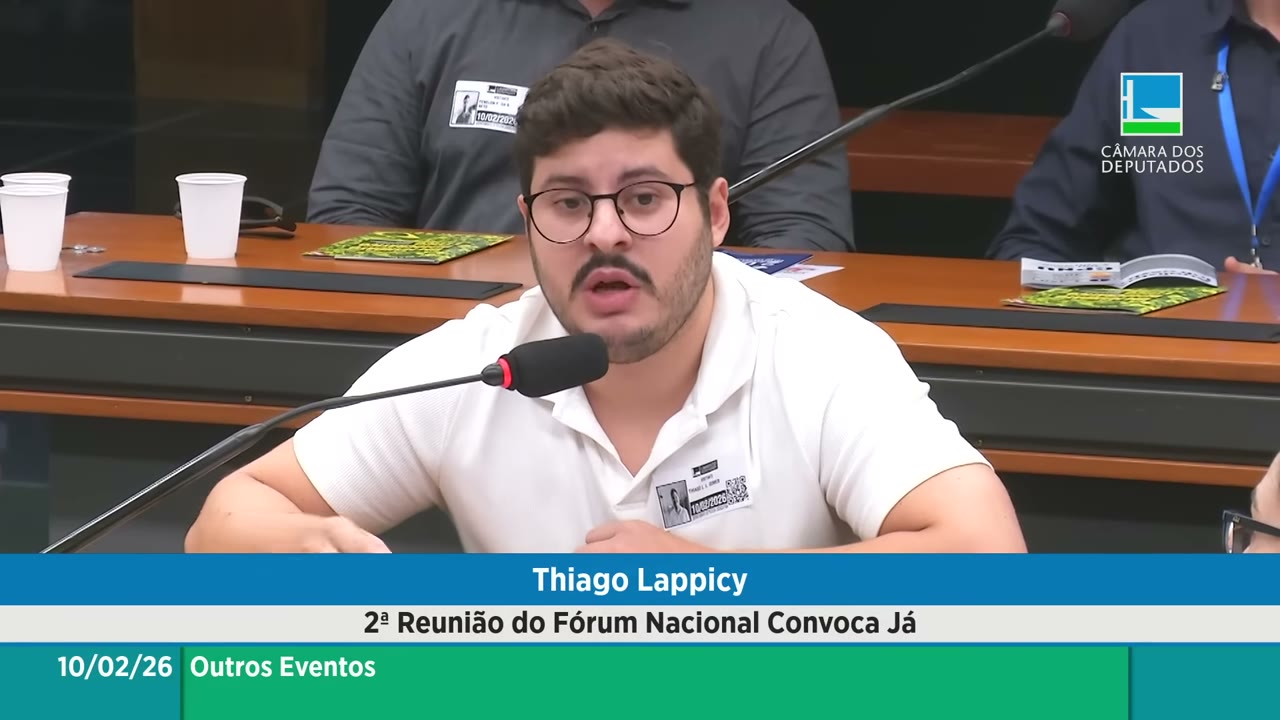 Vídeo do evento em 54:49
