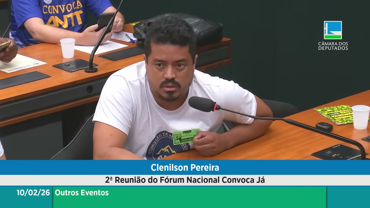 Vídeo do evento em 1:05:01