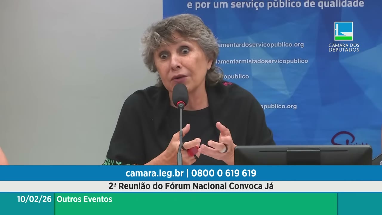Vídeo do evento em 1:25:42